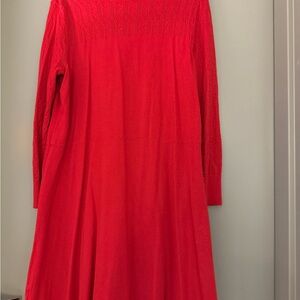 Elegant Red Women's Dress